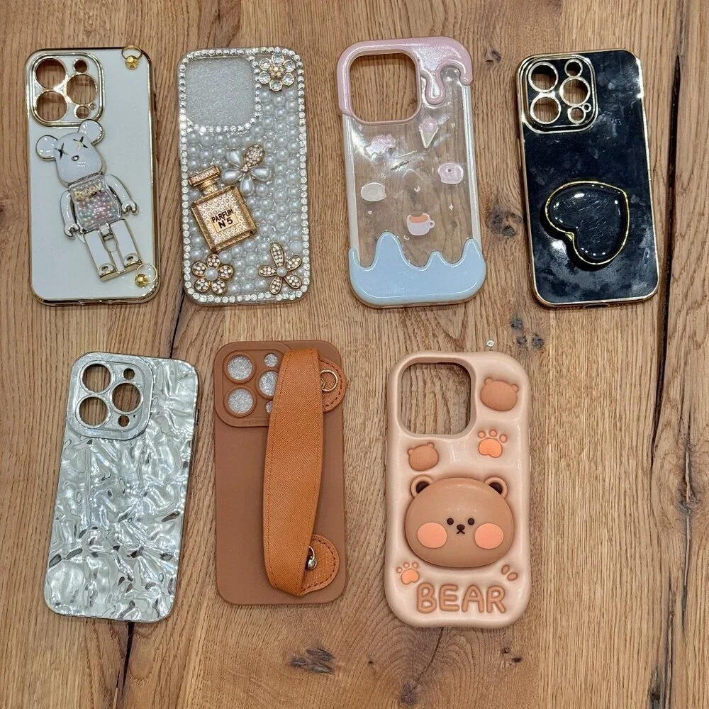 Bundle of 7 iPhone 15 PRO cases